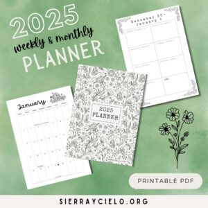 2025 Planner